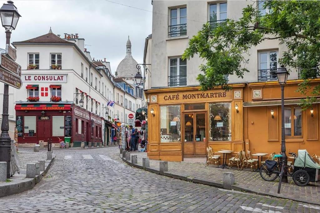 Relax In A Stylish Flat In Montmartre Apartman Párizs Kültér fotó